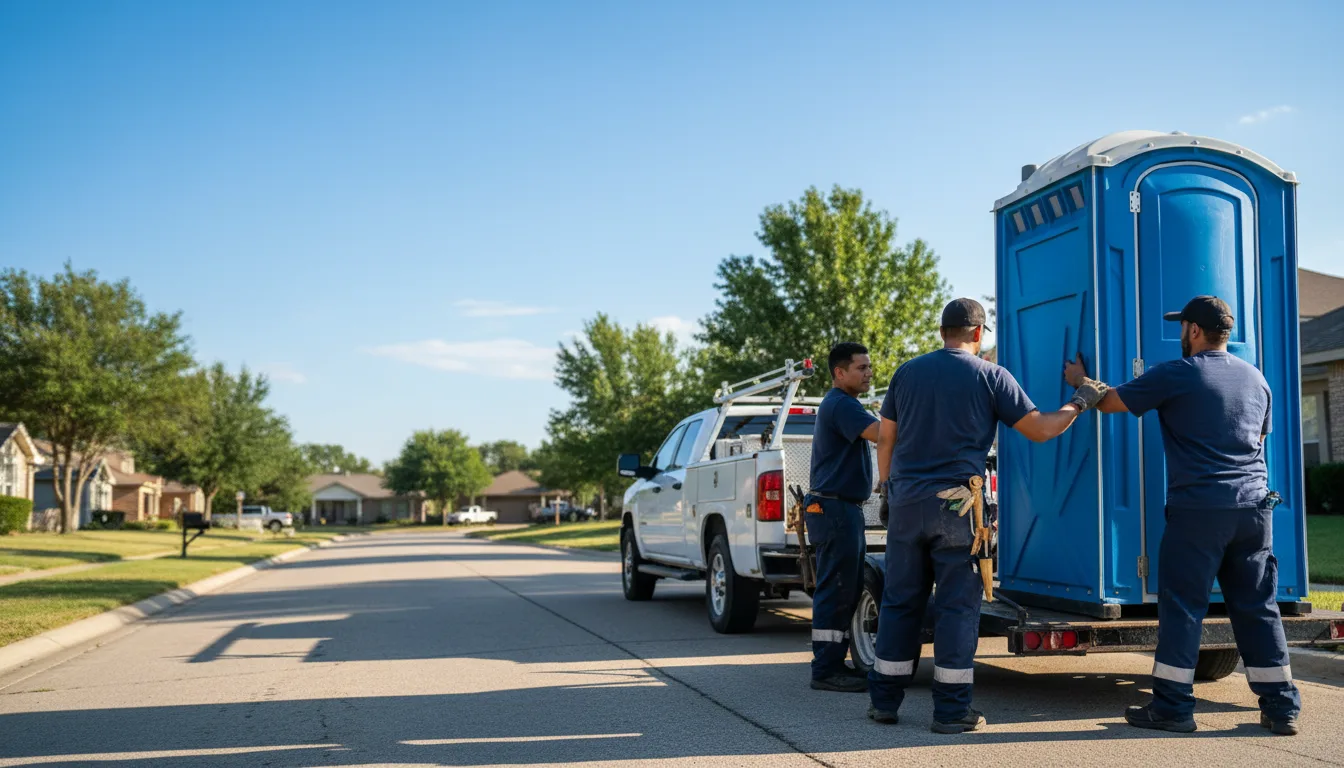 Portable Toilet Rental in Penfield, IL near me